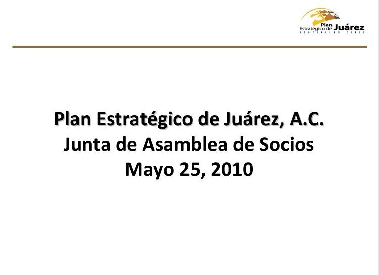 Informe Asamblea Mayo 2010