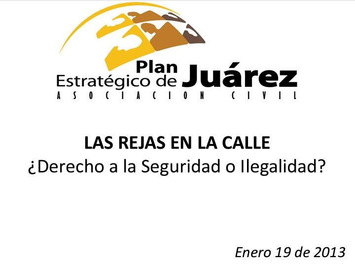 Presentación 19 de Enero, 2013