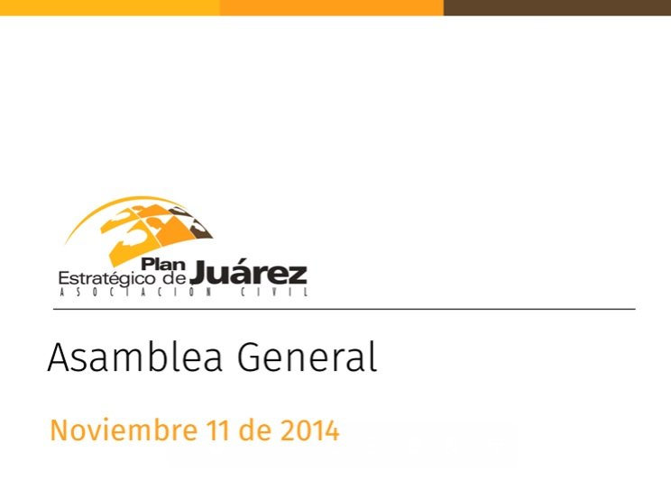 Informe Asamblea Noviembre 2014