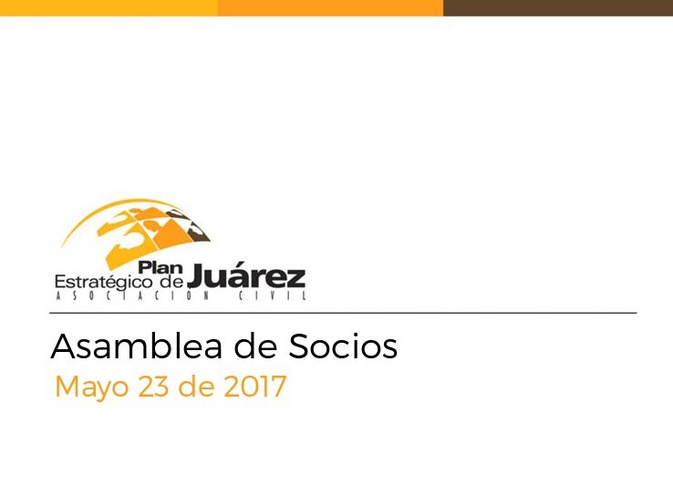 Informe Asamblea Mayo 2017