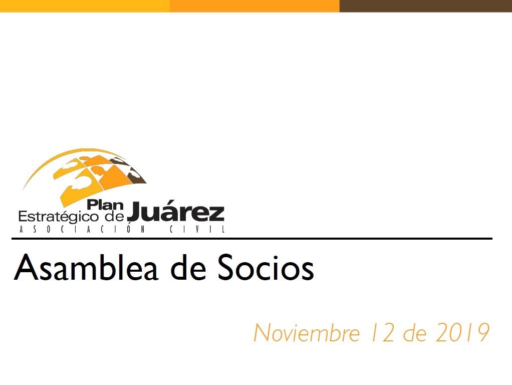 Informe Asamblea Noviembre 2019
