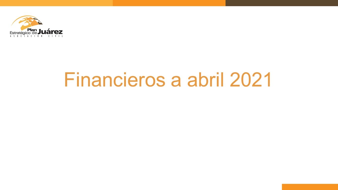 Informe Financiero Abril 2021