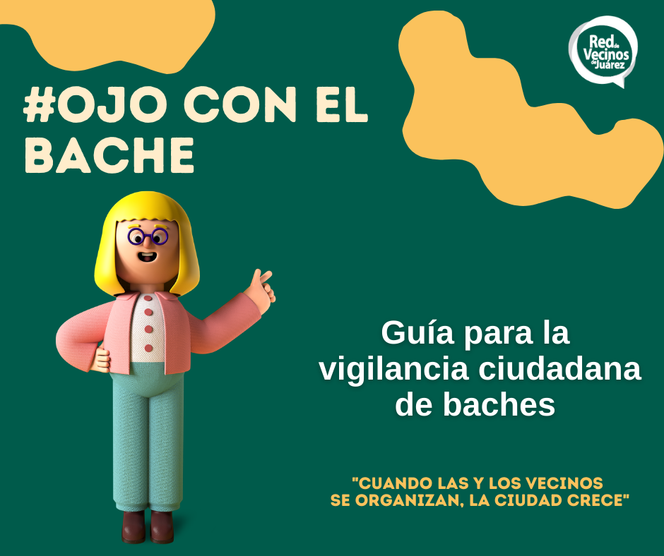 Guía para la vigilancia ciudadana de baches