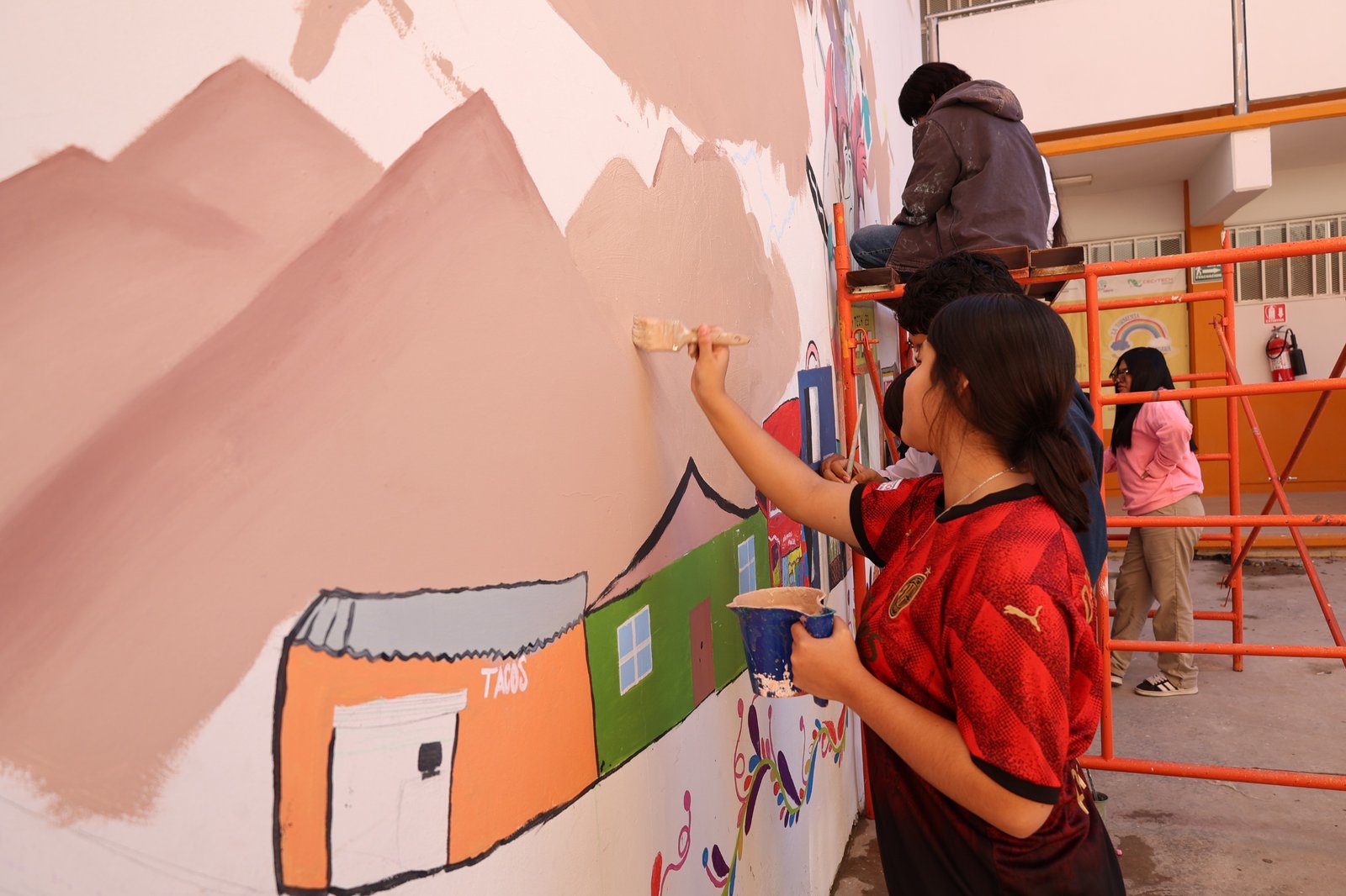 Narrar la vida a través de un mural